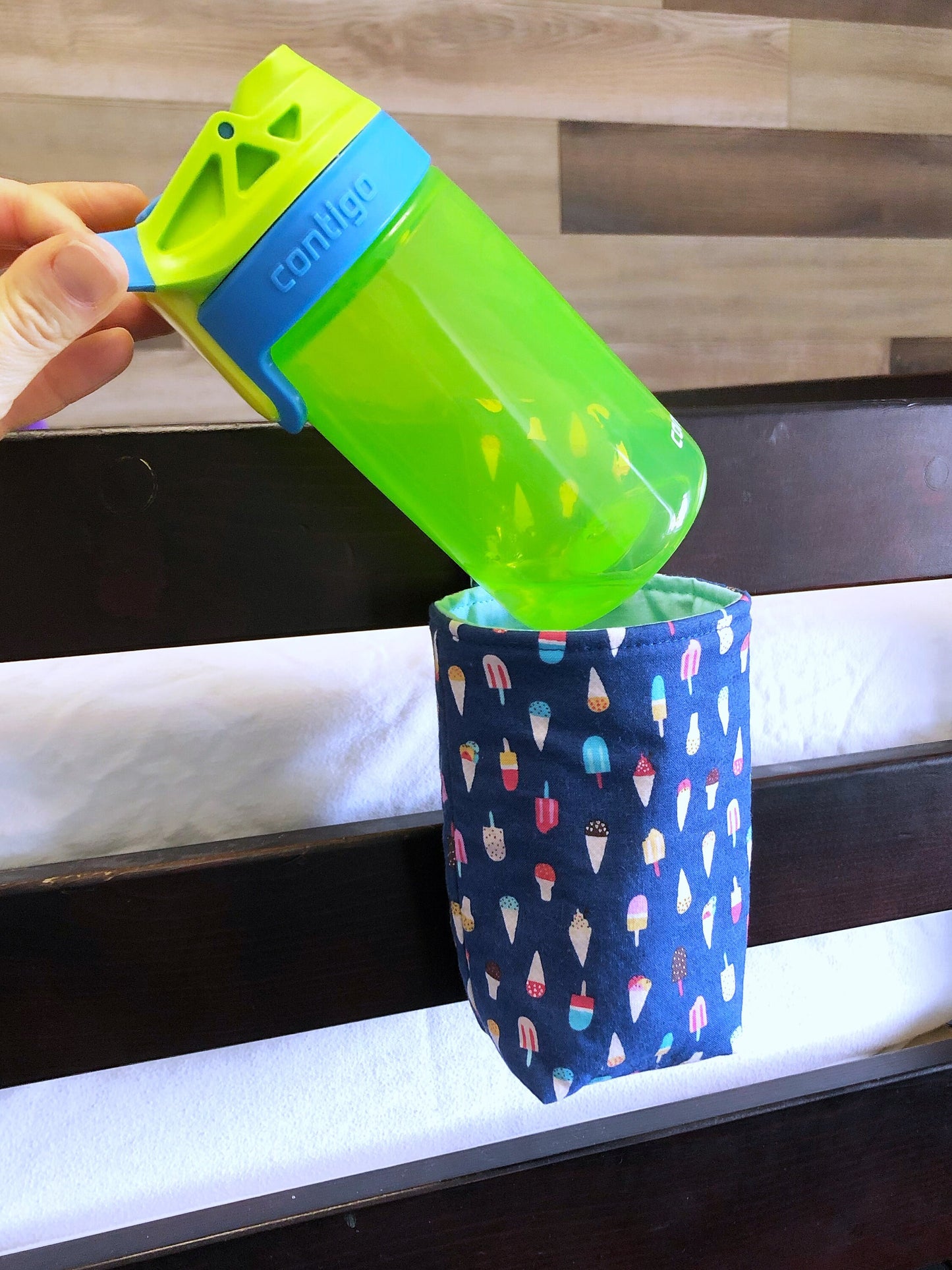 Drink/Accessory Holder in Popsicle Print