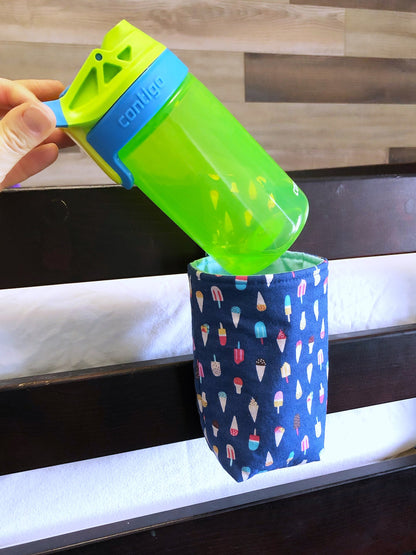 Drink/Accessory Holder in Popsicle Print