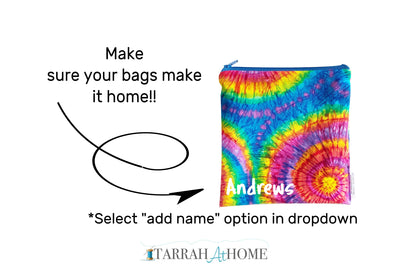 Tie-Dye Sandwich Bags