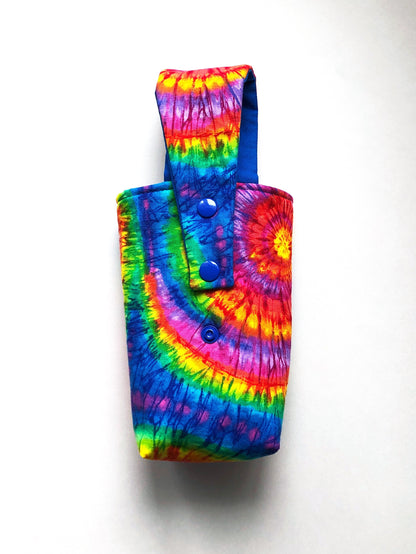 Hanging Drink/Accessory Holder in Tie-Dye