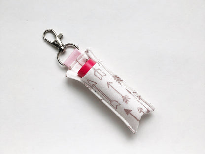 Lip Balm Holder in Rose Gold Arrows
