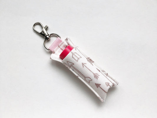Lip Balm Holder in Rose Gold Arrows