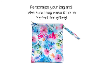 Watercolour Floral Wet Bag