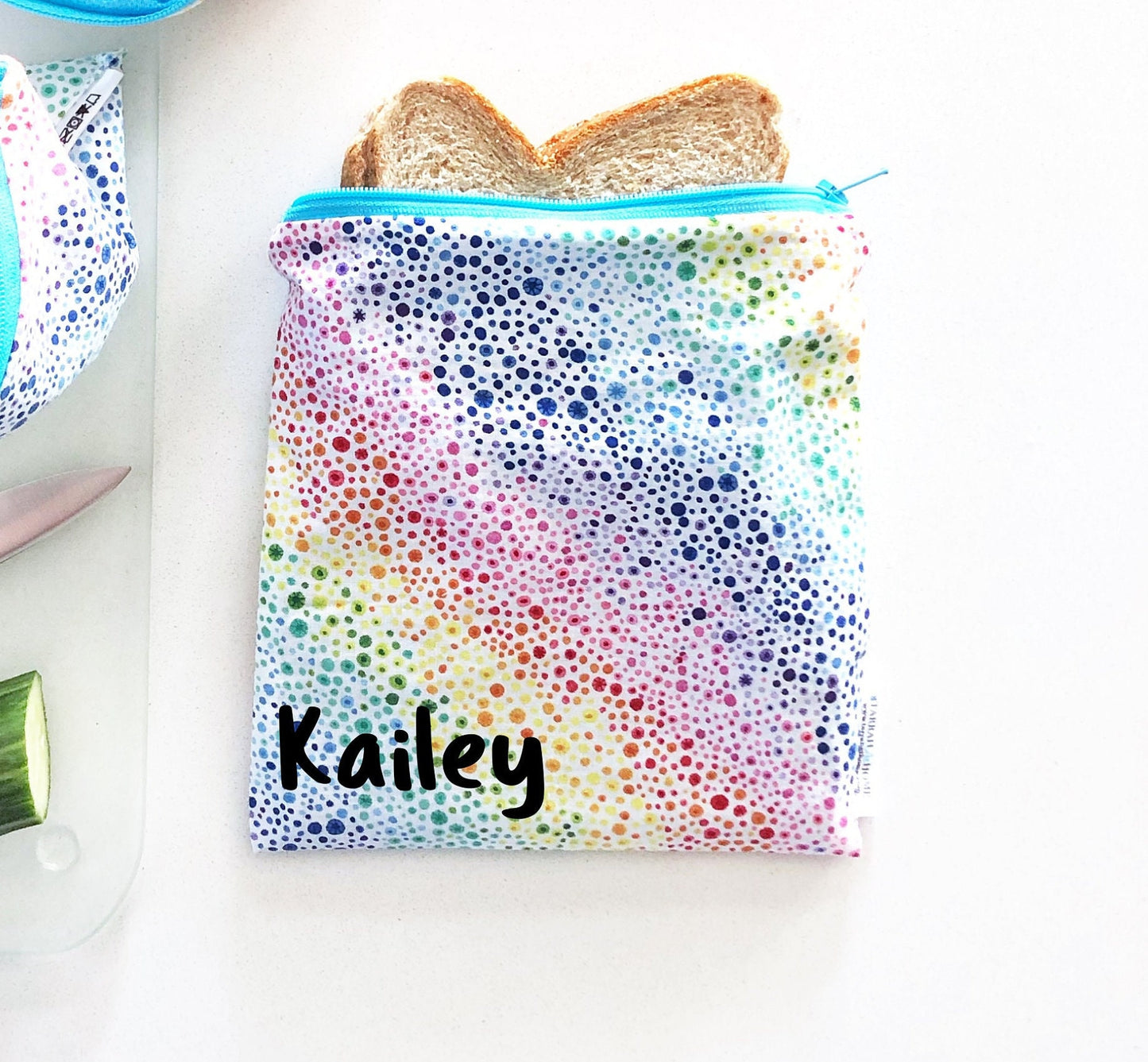 Rainbow Bubble Snack Bag