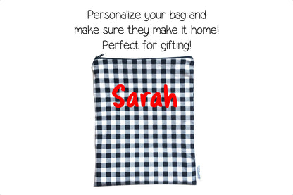Buffalo Plaid Wet Bags